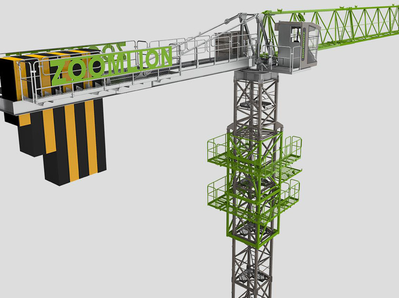 中聯(lián)WA6515-10B平頭塔式起重機 中聯(lián)WA6515-10B平頭塔式起重機